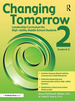 cover image of Changing Tomorrow 2, Grades 6-8
